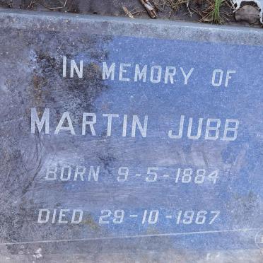 JUBB Martin 1884-1967