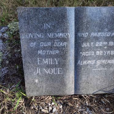 JUNQUE Emily -1957
