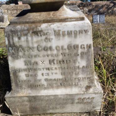 KINDT Mary nee COLCLOUGH 18?8-1898