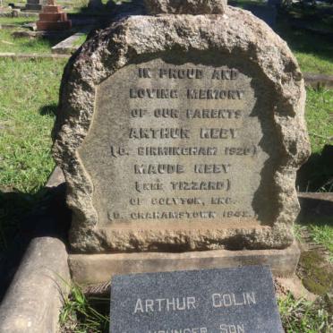 KEEY Arthur -1920 &amp; Maude TIZZARD -1942 :: KEEY Arthur Colin -1958 _1