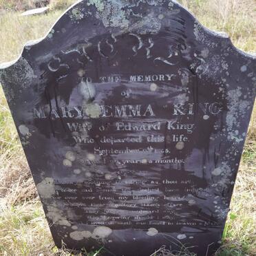 KING Mary Emma -1853