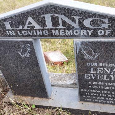 LAING Lena Evelyn 1942-2019