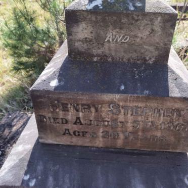 LEVINGS John -1897 &amp; Sarah -1900 :: LEVINGS Henry Stephen -1900 _2