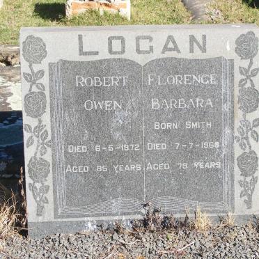 LOGAN Robert Owen -1972 &amp; Florence Barbara SMITH -1968