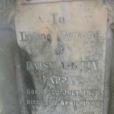 LAPPAN Daisy Amelia 1879-1904
