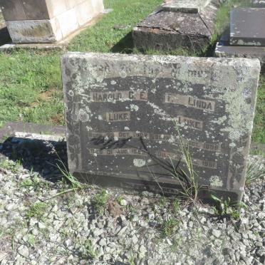 LUKE Harold G.E. 1882-1953 &amp; F. Linda 1886-1951