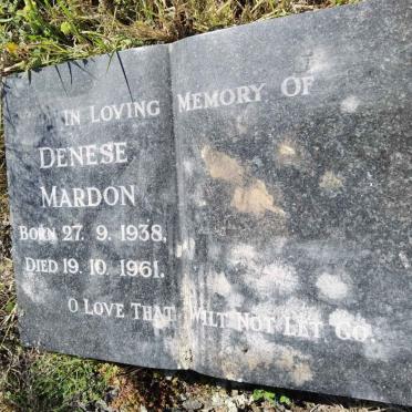 MARDON Denese 1938-1961