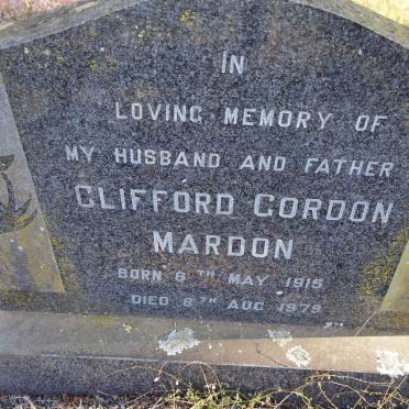MARDON Clifford Gordon 1915-1979