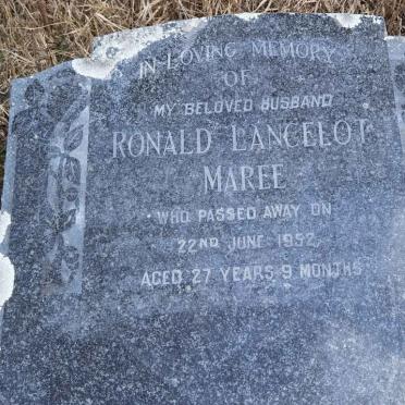 MAREE Ronald Lancelot -1952