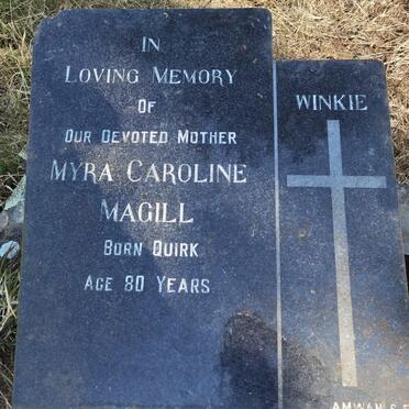 MAGILL Myra Caroline nee QUIRK