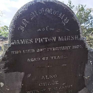 MARSH James Picton -1874 &amp; Grace -1894