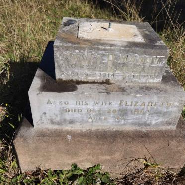 MANDY James D. -1914 & Elizabeth -1893