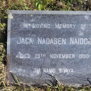 NAIDOO Jack Nadasen -1980