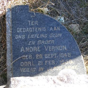 NIEKERK Andre Vernon, van 1948-1958 _2