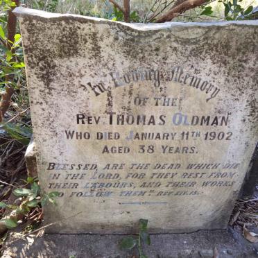 OLDMAN Thomas -1902