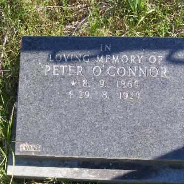 O'CONNOR Peter 1869-1929