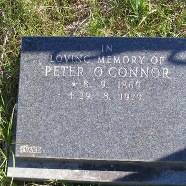 O'CONNOR Peter 1869-1929