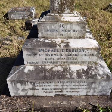 O’CONNOR Michael 1832-1906 &amp; Ellen -1927