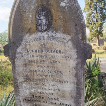 OLIVER Alfred -1882 :: OLIVER Martha -1910 :: OLIVER Edith Anne -1913