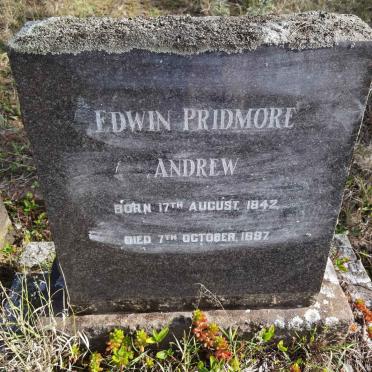 PRIDMORE  Edwin Andrew 1842-1897