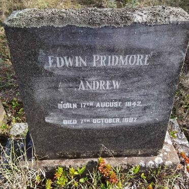 PRIDMORE  Edwin Andrew 1842-1897