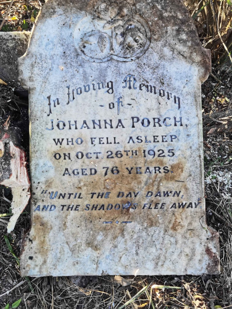 PORCH Johanna -1925