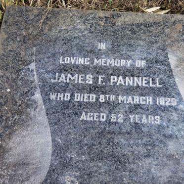 PANNELL James F. -1929