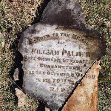 PALMER William -1899
