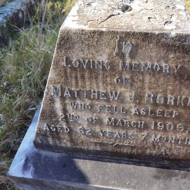 RORKE Matthew J. -1906