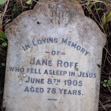 ROFF Jane -1905