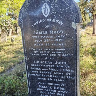 ROBB James -1919 & Nellie -1953 :: ROBB Douglas John -1922 :: ROBB Marjorie K. 1899-1975