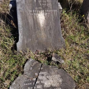 STANTON William Edward -1921 :: STANTON Naomi 1851-1910 :: STANTON Albert -1887 :: STANTON Minnie -1879 :: STANTON Ina -1885 :: STANTON Daisy -1885