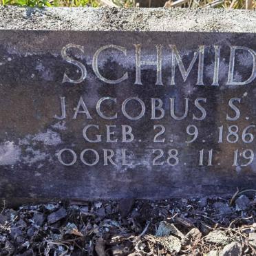 SCHMIDT Jacobus S.G. 1865-1945