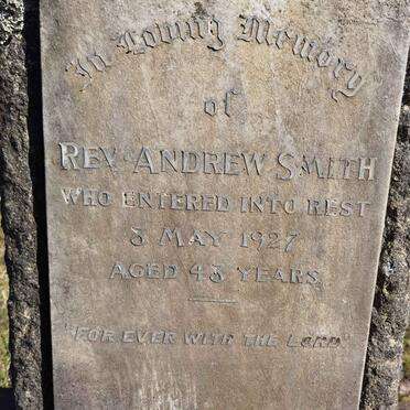 SMITH Andrew -1927