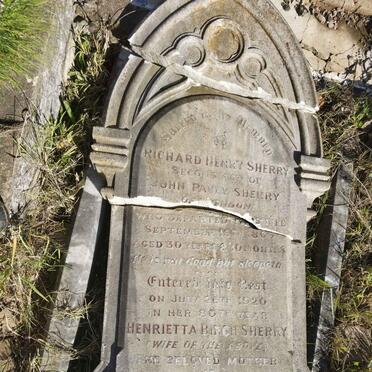 SHERRY Richard Henry -1869 &amp; Henrietta Birch -1920