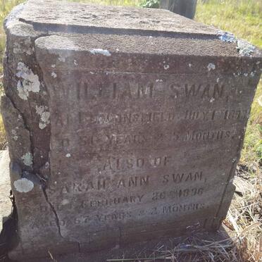 SWAN William -1893 :: SWAN Sarah Ann -1896