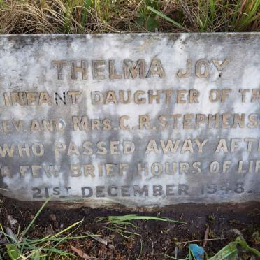 STEPHENSON Thelma Joy 1948-1948