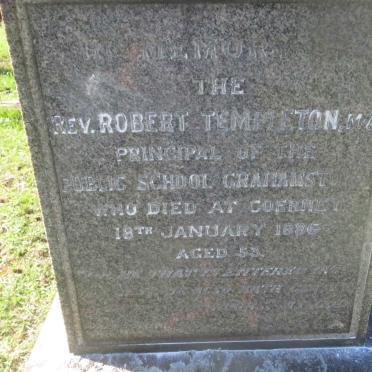 TEMPLETON Robert -1886