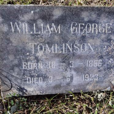 TOMLINSON William George 1856-1923