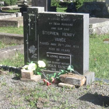 VANCE Stephen Henry -1875 &amp; Joan 1919-20?? :: VANCE Patrick Graham