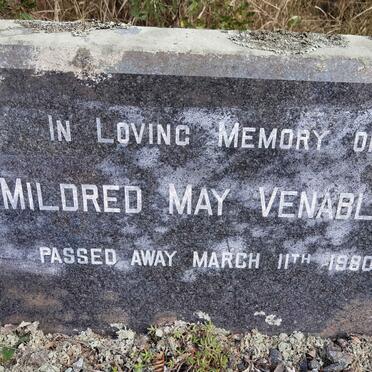 VENABLES Mildred May -1980