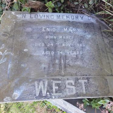 WEST Enid Mary nee MAHER -1985