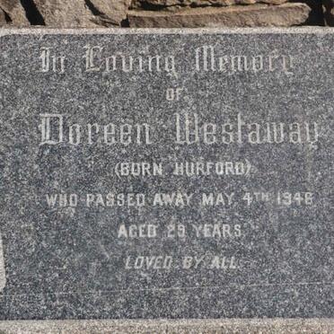 WESTAWAY Doreen nee HURFORD -1946