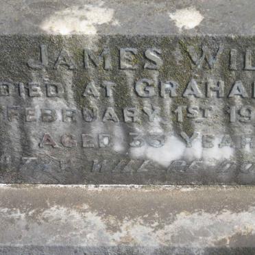 WILL James -1906