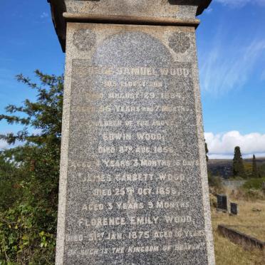 WOOD George Samuel -1884 :: WOOD Edwin -1856 :: WOOD James Garbett -1858 :: WOOD Florence Emily -1875