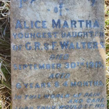 WALTERS Alice Martha -1915