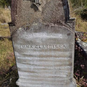 WEDDERBURN Emma Clarrissa -1871