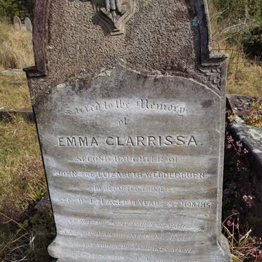 WEDDERBURN Emma Clarrissa -1871