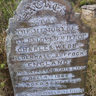 WEBB ? -1868