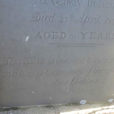WATHALL William -1830 &amp; Catharine McDonald -1859
